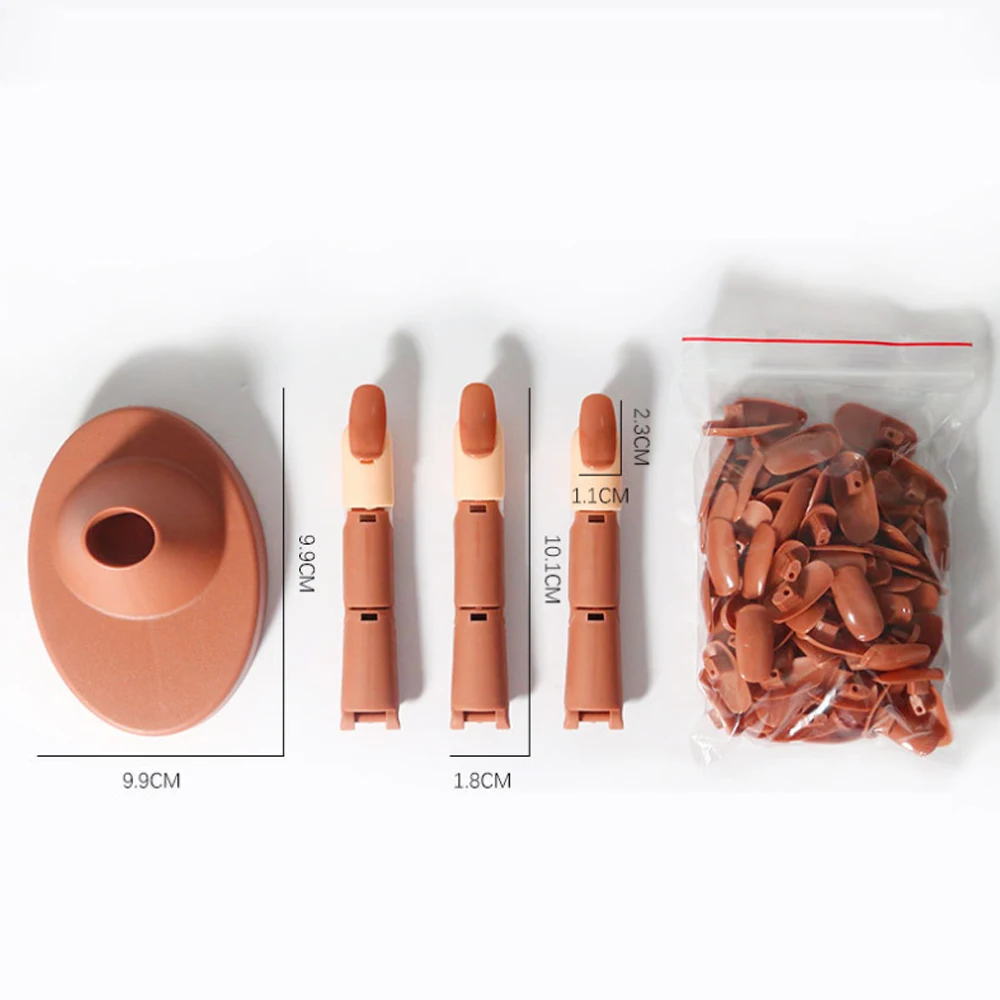 

Showing Shelf Manicure Practice Hand Flexible Practice Fingers For Nails Joint Finger Manipulator Nail Beginner Training Tool