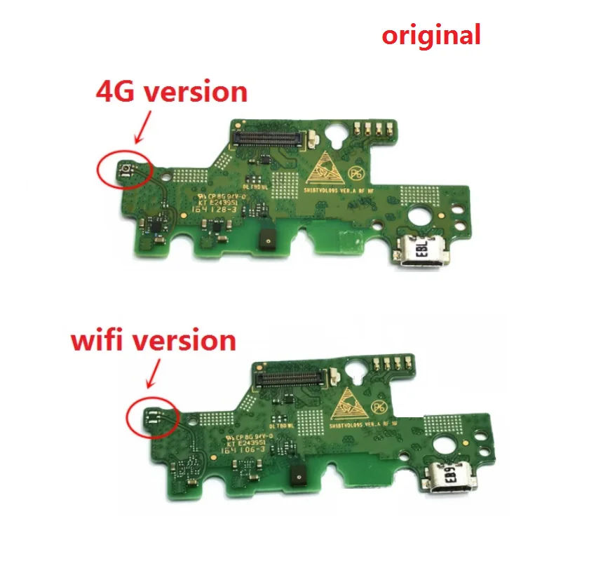 Оригинальный модуль микрофона + USB-порт для зарядки гибкий кабель разъем Huawei MediaPad