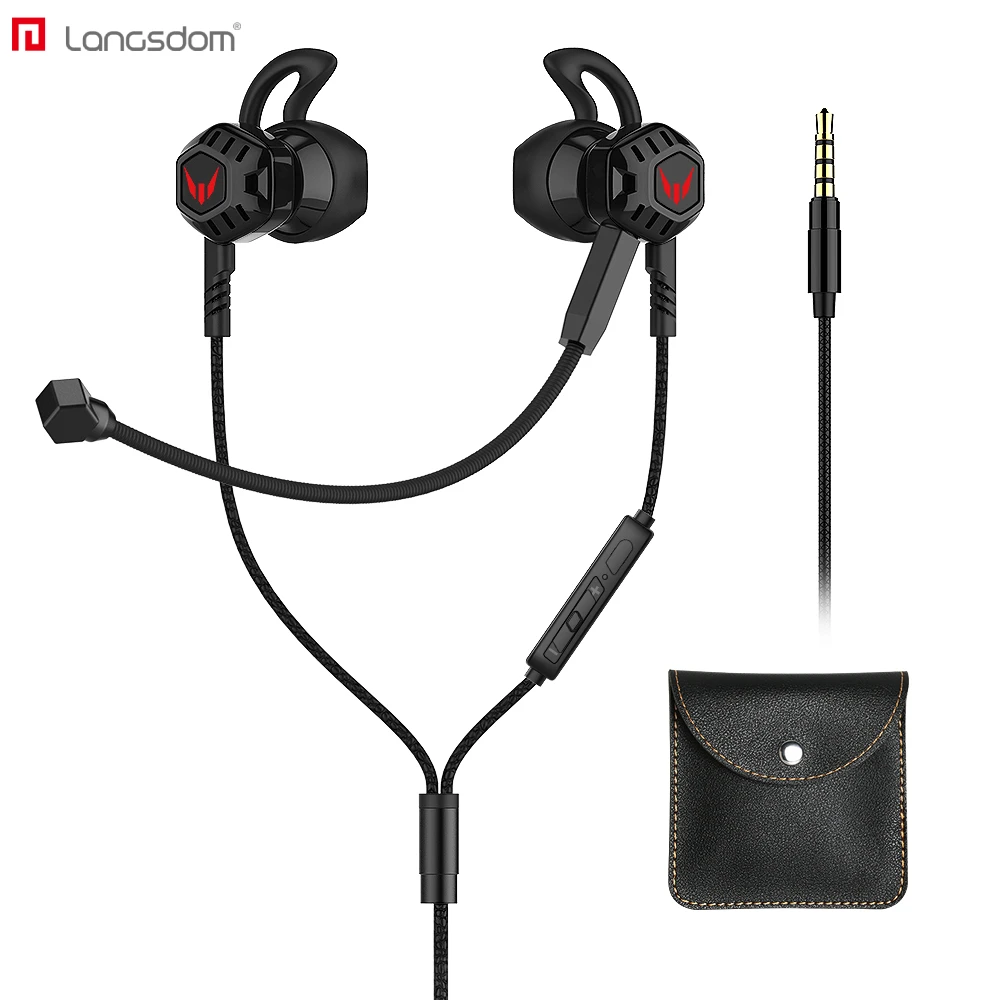 

Langsdom Gaming Headset For Phone Earphone Xbox Gamer PS4 Headphone With Mic Stereo PUGB Headset Gamer auriculares fone de ouvid