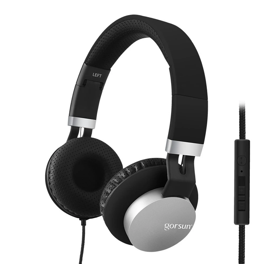 GS 789 проводные музыкальные наушники складные с регулятором громкости гарнитура