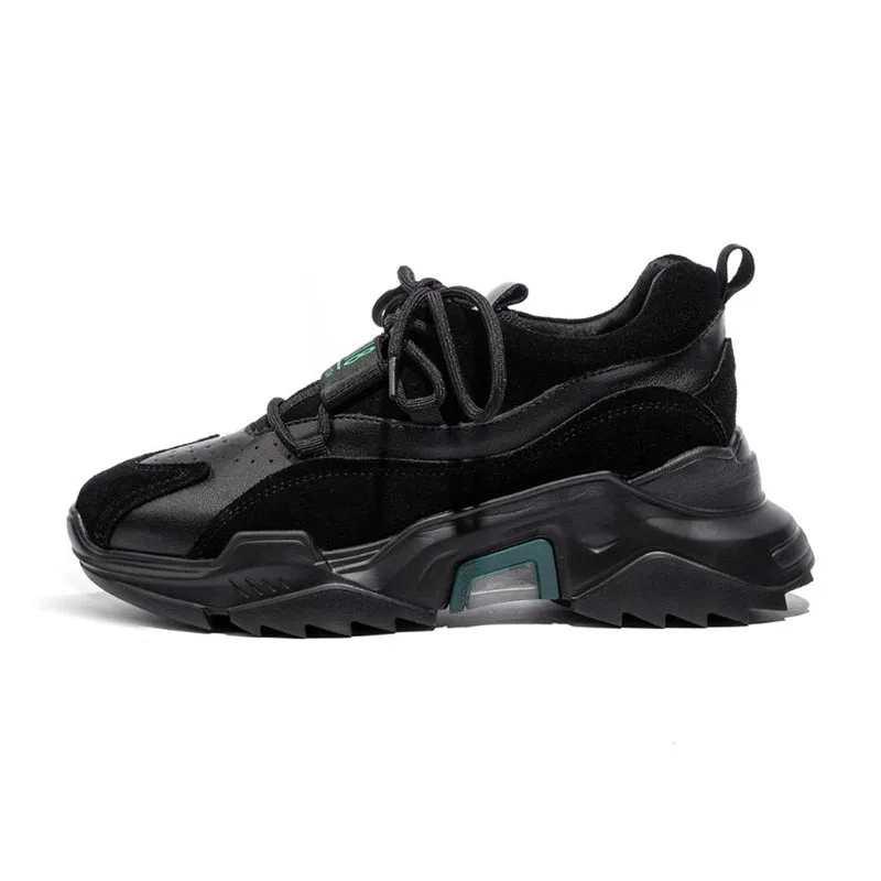 Женские кроссовки CoolCept повседневные из натуральной кожи на толстой подошве