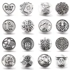 10 шт.лот застежки для ювелирных изделий, высококачественные застежки для ювелирных изделий сделай сам, 18 мм, 20 мм, металлические застежки для браслетов и браслетов