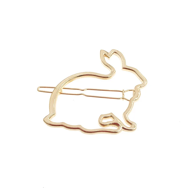 Заколки для волос женщин и девушек заколки золотистые серебристые металлические