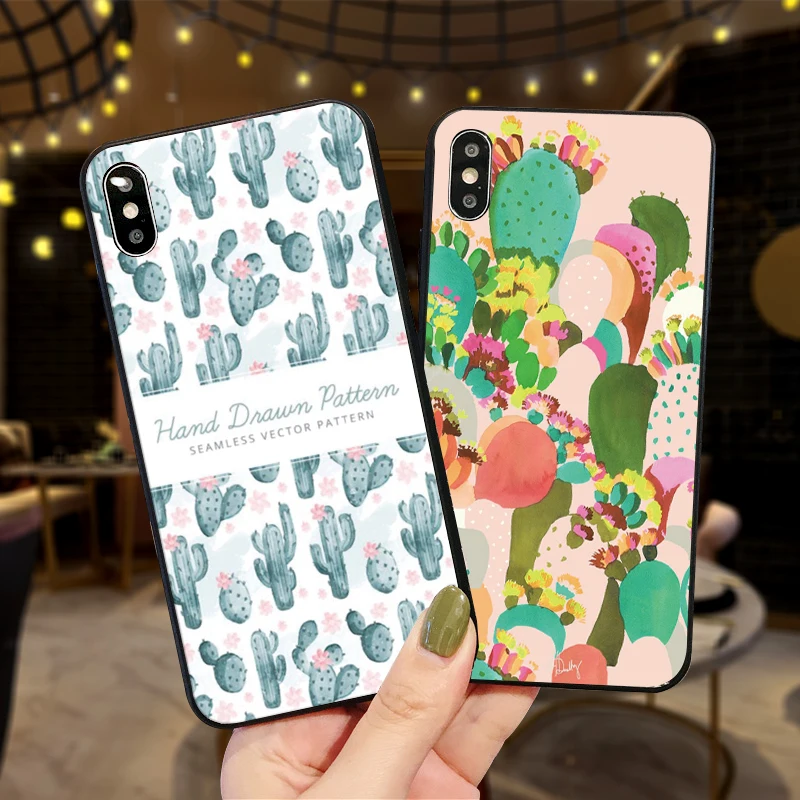Милый модный чехол с изображением кактуса для Xiaomi Redmi 7 Note 4X 5A 16G 32G GO 7A K20 pro 6 5 8 Pro