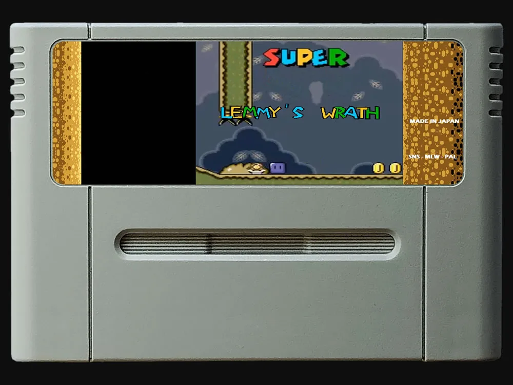 

16Bit Games ** SUPER Lemmy's Wrath ( Region Free!! NTSC and PAL Version!! )