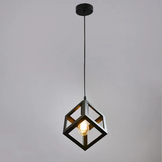 Скандинавский промышленный стиль кованого железа люстра Ретро для кафе балкона