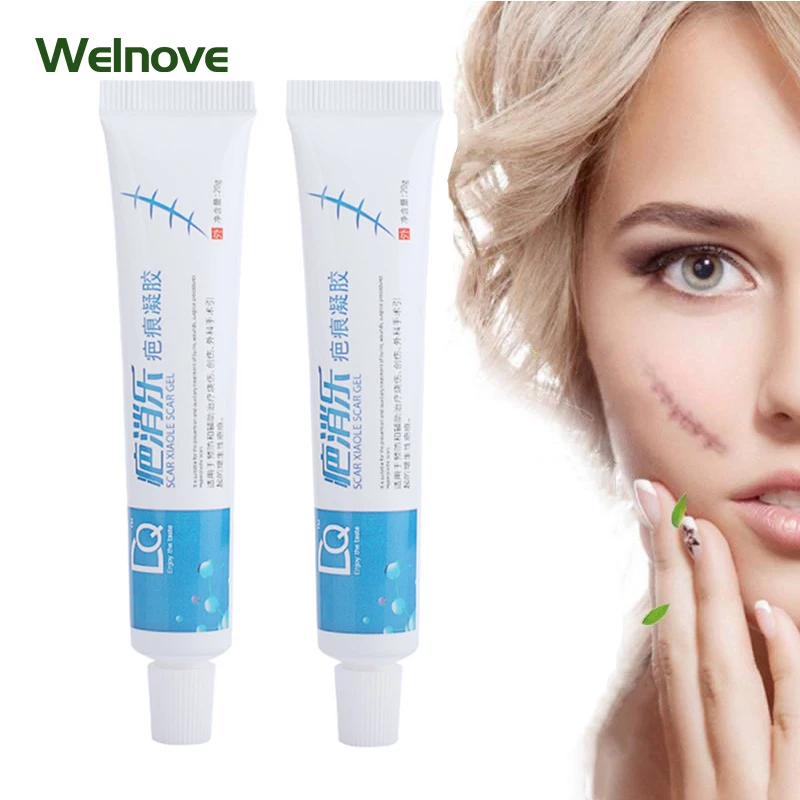 

1Pc 20g Scar Repair Cream Stretch Mark Acne Scar Remover For New Old Burn Scars Postoperative Removal Skin Smoothing Traceless