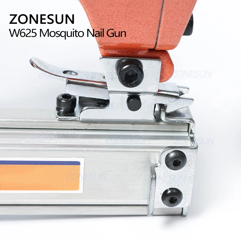 ZONESUN W625 пневматический пистолет для комаров степлер мебели деревообработки