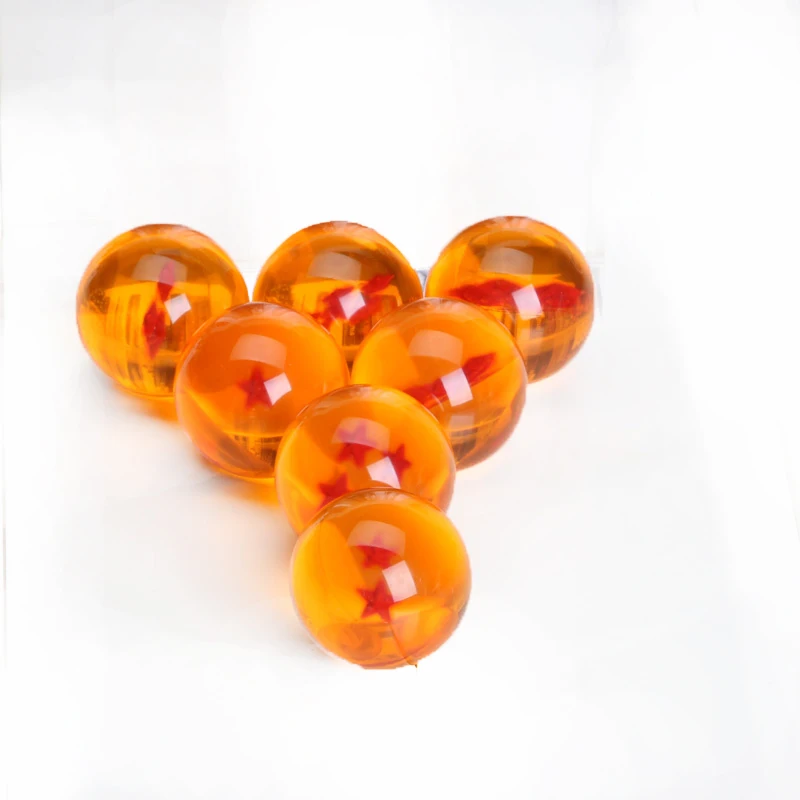 yellow ball 15 см Dragon Ball Shenron figulas прикроватная лампа Dragon Ball Z рисунок ночной Светильник Shenlong+ 7 шт 3,5 см шарики+ акриловая полка DBZ - Цвет: yellow ball