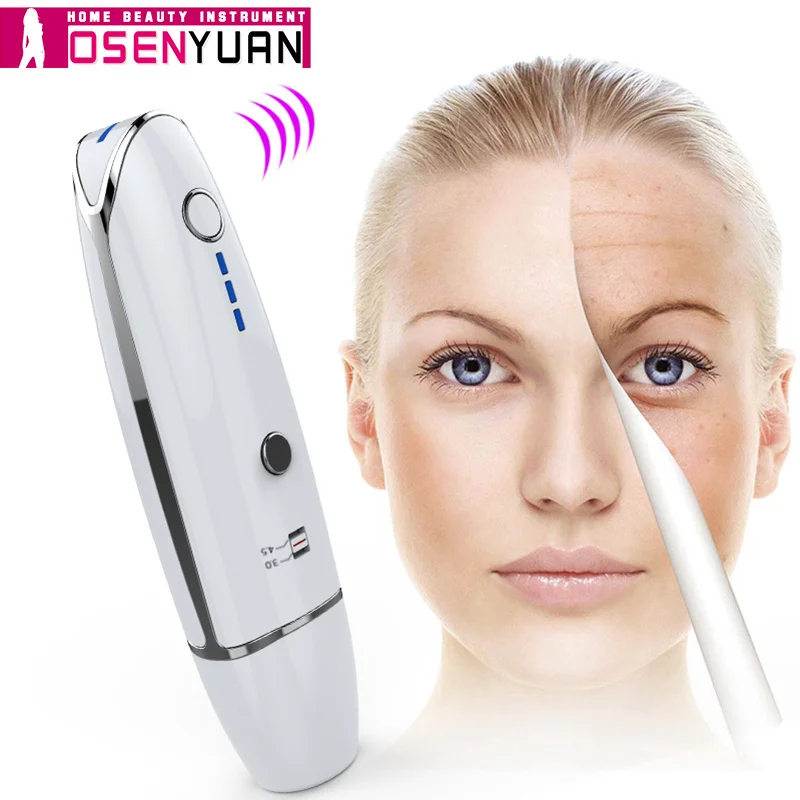 Мини Hifu линия красоты V-shape RF лица шеи лифтинг Красота Массажер для удаление морщин подтяжки ультразвук биполярный