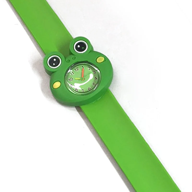 Цифровые наручные часы с милой лягушкой для детей Green LL|watch cute|watch forwatches for kids |