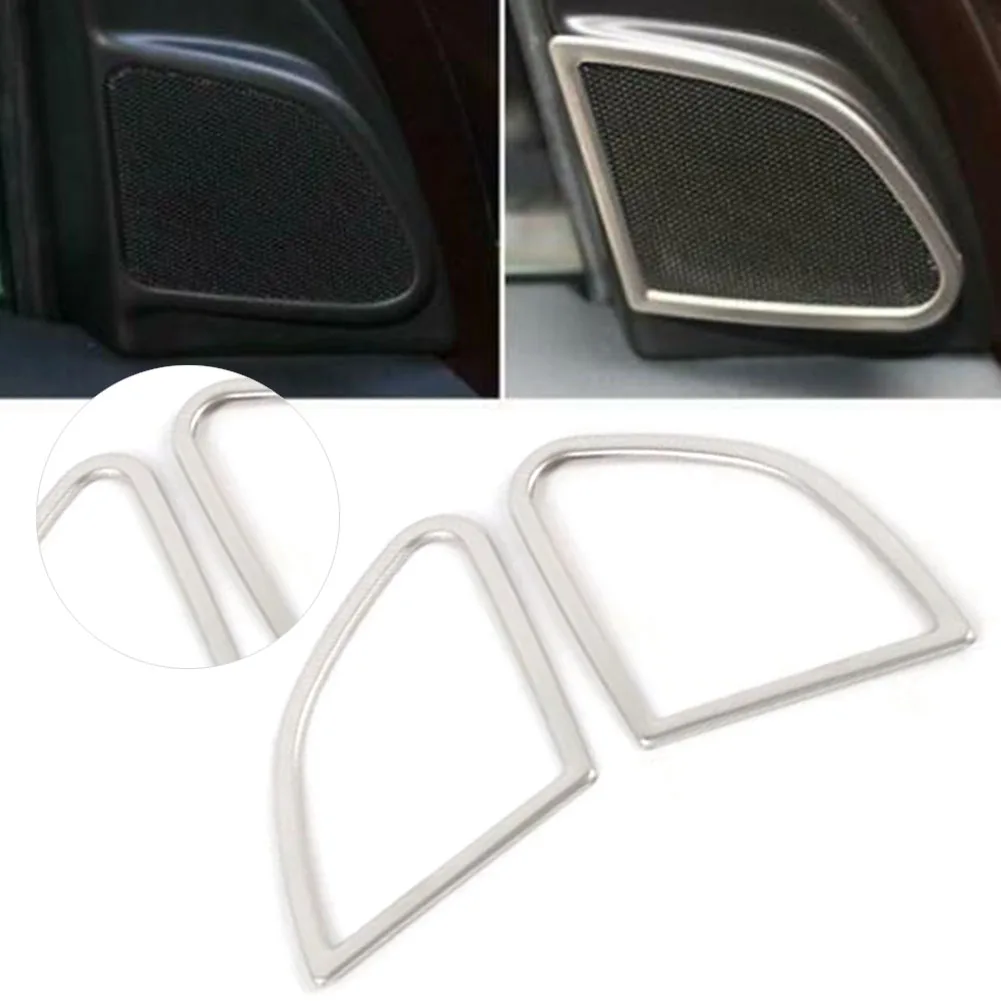 2 шт. декоративная накладка на дверь автомобильного динамика для Volvo XC60 2009 2010 2011 2012