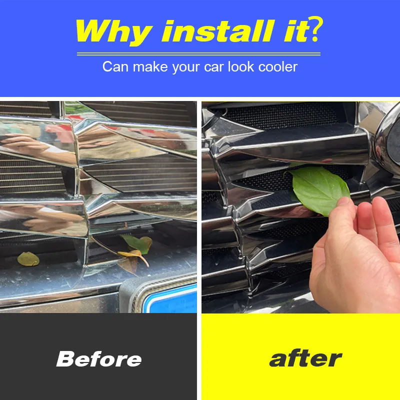 Сетка для защиты от насекомых на переднюю решетку автомобиля защитное наружное