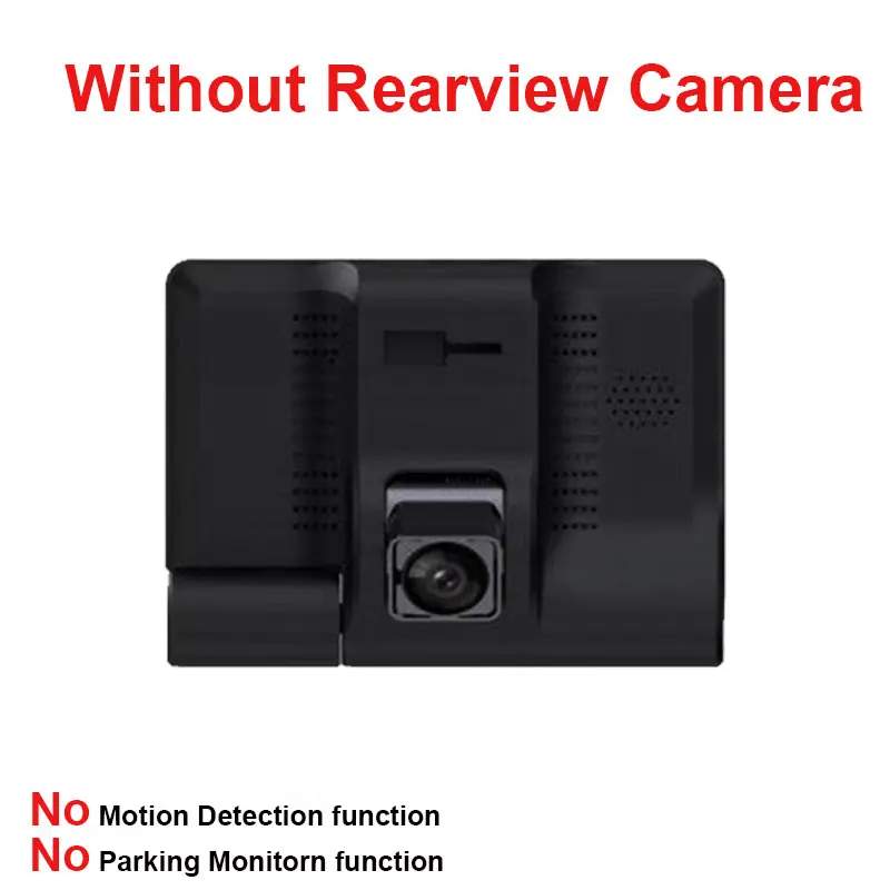 No Rear Lens Kampacar HD " Автомобильный видеорегистратор зеркало 3 камеры Авто рекордер 3 в 1 Авто видеорегистраторы регистратор автомобиля заднего вида Двойной видеорегистратор с двумя камерами s - Название цвета: No Rear Lens