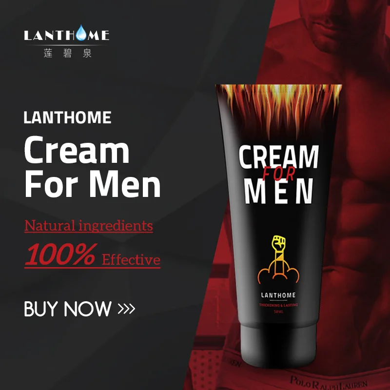 

Lanthome Men's Sexy Aid Private Care Private Massage Cream Adult Product 50Ml