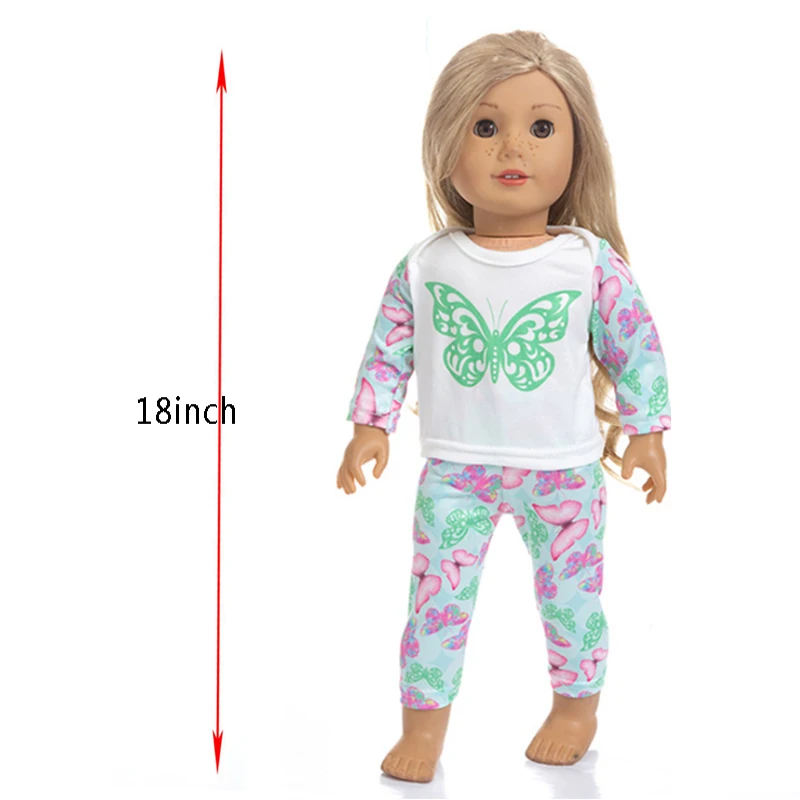 Милая одежда для 18 дюймовой куклы аксессуары моего маленького ребенка подходят