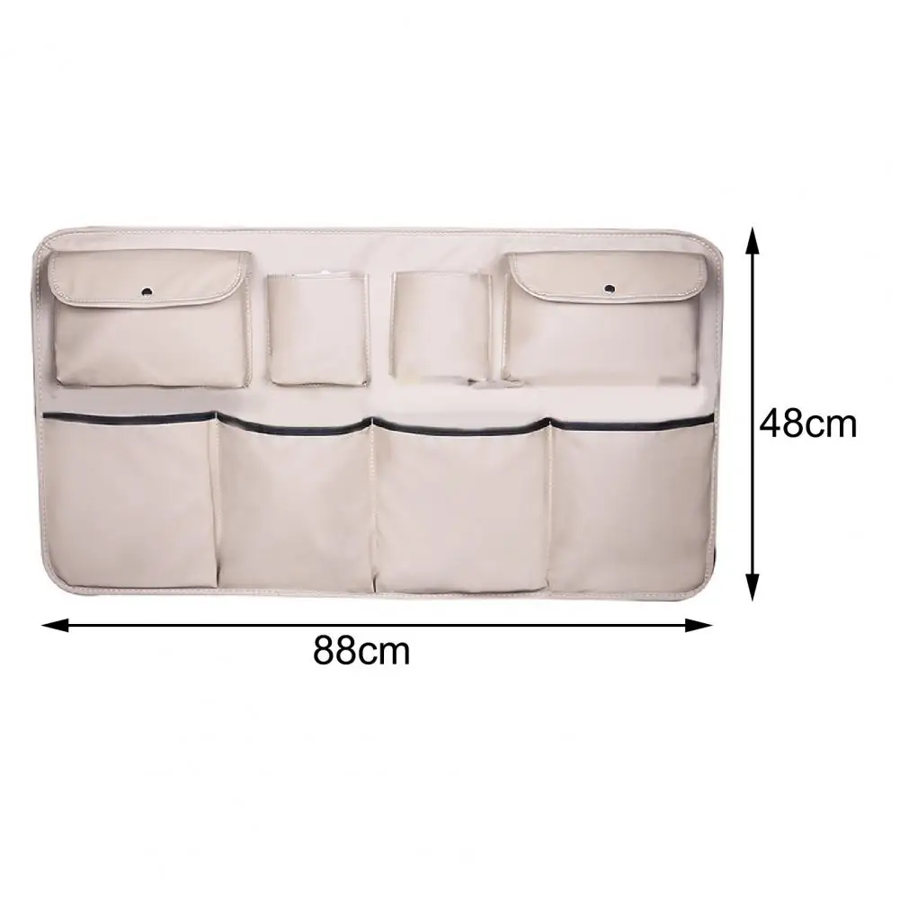 

50% Hot Sales!!! Seat Back Organizer Multi-pocket Large-capacity Waterproof Mesh/Faux Leather Pocket Car Storage Bag for Car