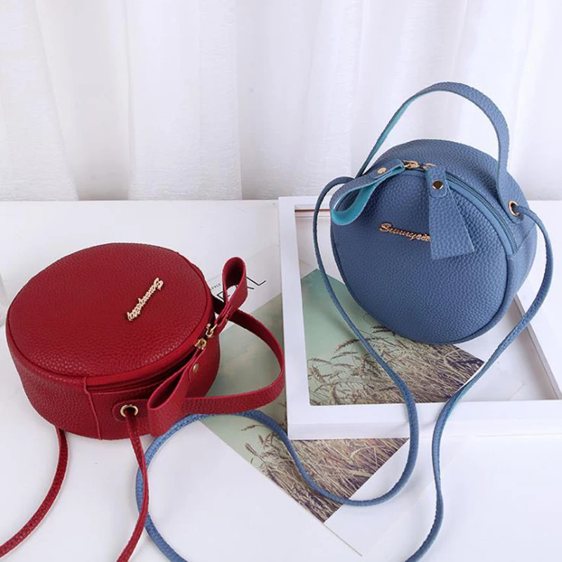 

Mini Round Women's Sling Bag Shoulder Handbags Travel Bag Crossbody Chic Bag