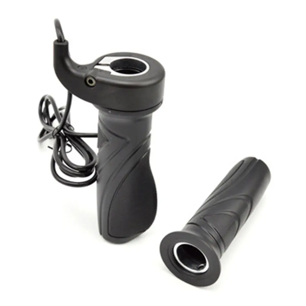 

Electric E-Bike Scooter Throttle Grip Twist Speed Cycling Handlebar with LED Display Electric Bicycle Accessories