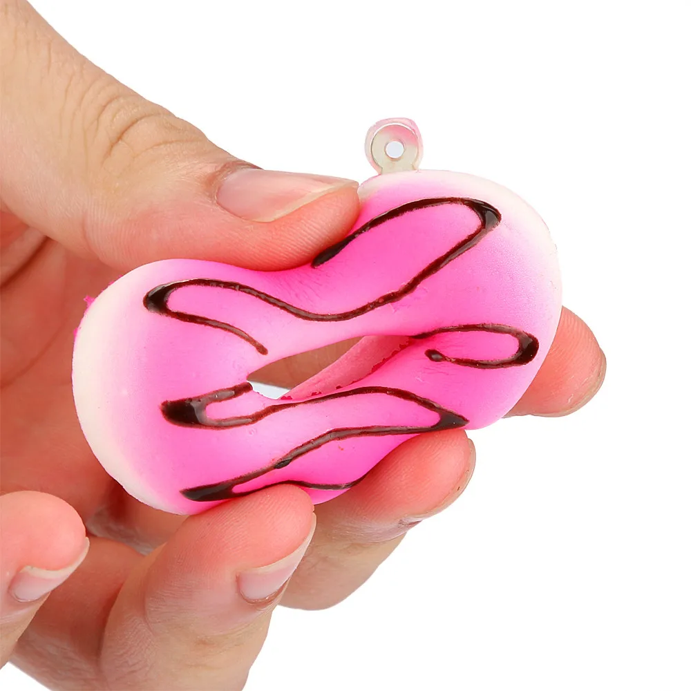 

Doughnut Rising Squeeze Healing Fun Kawaii Toy Stress Reliever Decor Fitget Toys Package Zabwaki Antystresowe Figet Toys Squish