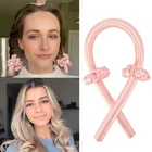 Женская Плойка для завивки без тепла, плойка без нагрева, лента для завивки волос, мягкая головная повязка для сна, бигуди