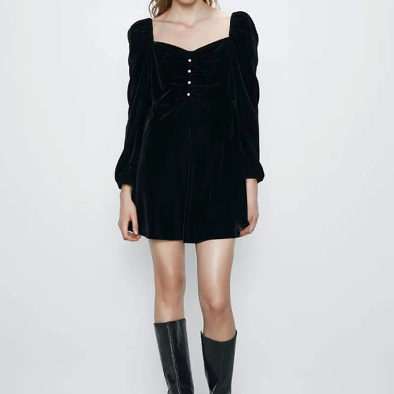 

Женское платье, модное, сексуальное, новое, летнее, черное, ретро, элегантное, вечерние, для клуба, Сетчатое, тонкое, богемное, выше колена, мин...