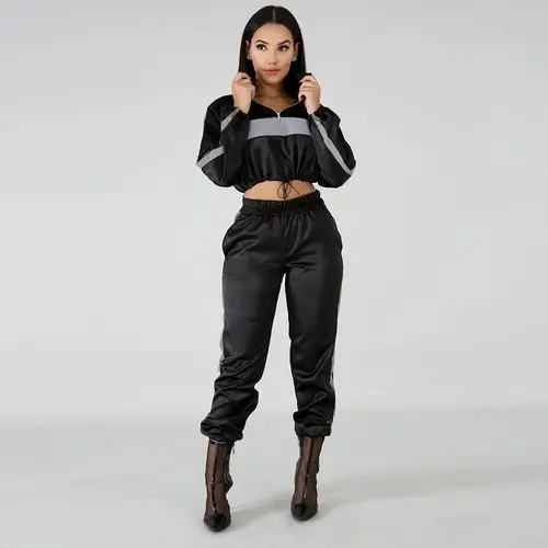 

light 2020 New Design Fashion Hot Sale Suit Set Women Tracksuit Two-piece Style Outfit Sweatshirt Sport Wear