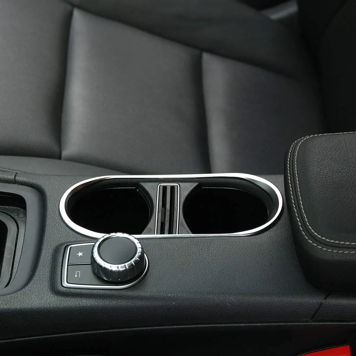 Матовый АБС пластик чехол для подстаканника Mercedes Benz CLA 200 260 GLA A класс B W246 W176 C117 A180