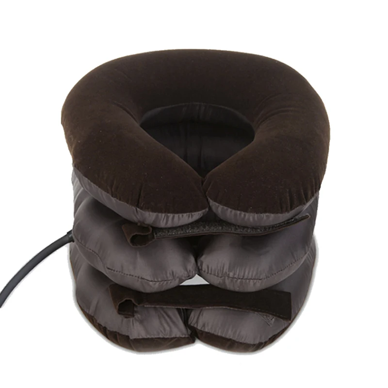 U-Форма надувная подушка для путешествий самолет Шейная подушка мягкая подушка для массажа шеи автомобиля головы и шеи, надувная подушка для отдыха