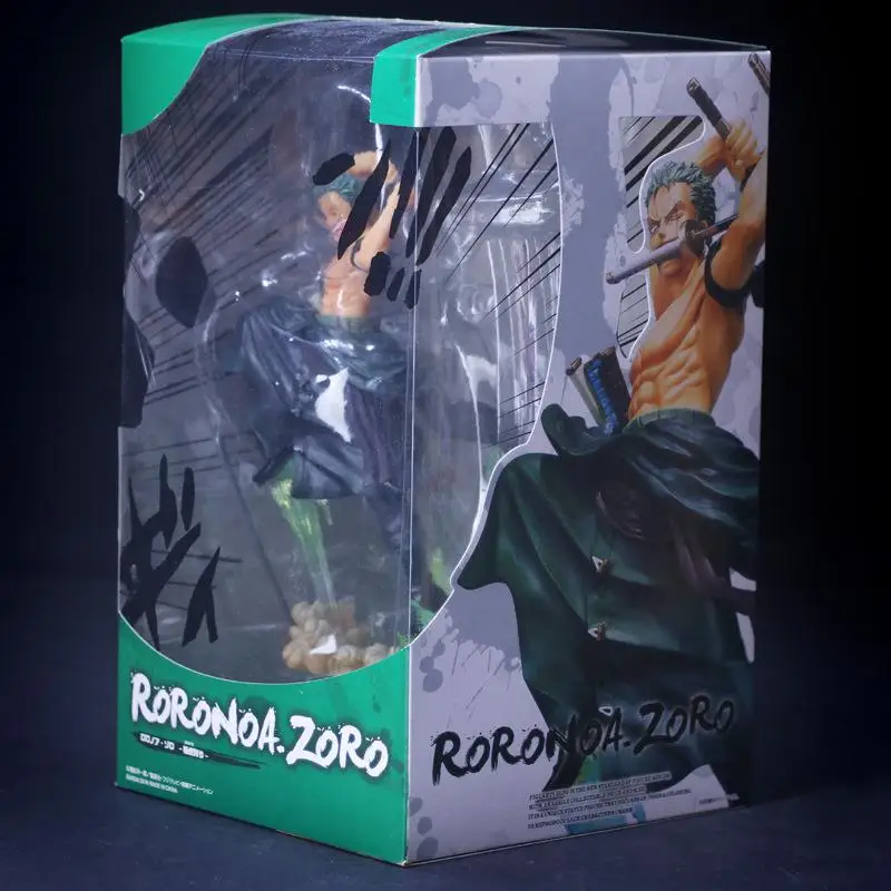 Фигурка ророноа Зоро из аниме One Piece Боевая версия статуэтка манга ПВХ экшн