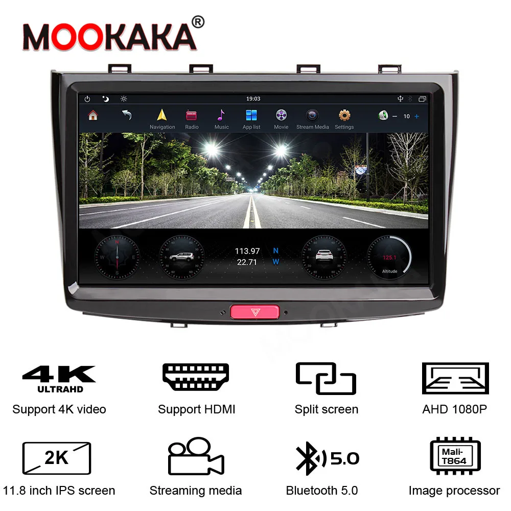 11 8 дюймовый Android 9 0 автомобильный мультимедийный плеер потоковая передача