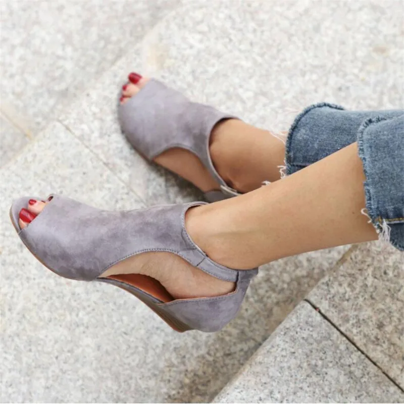 Zpcailt/Летние босоножки повседневные женские Босоножки с открытым носком на