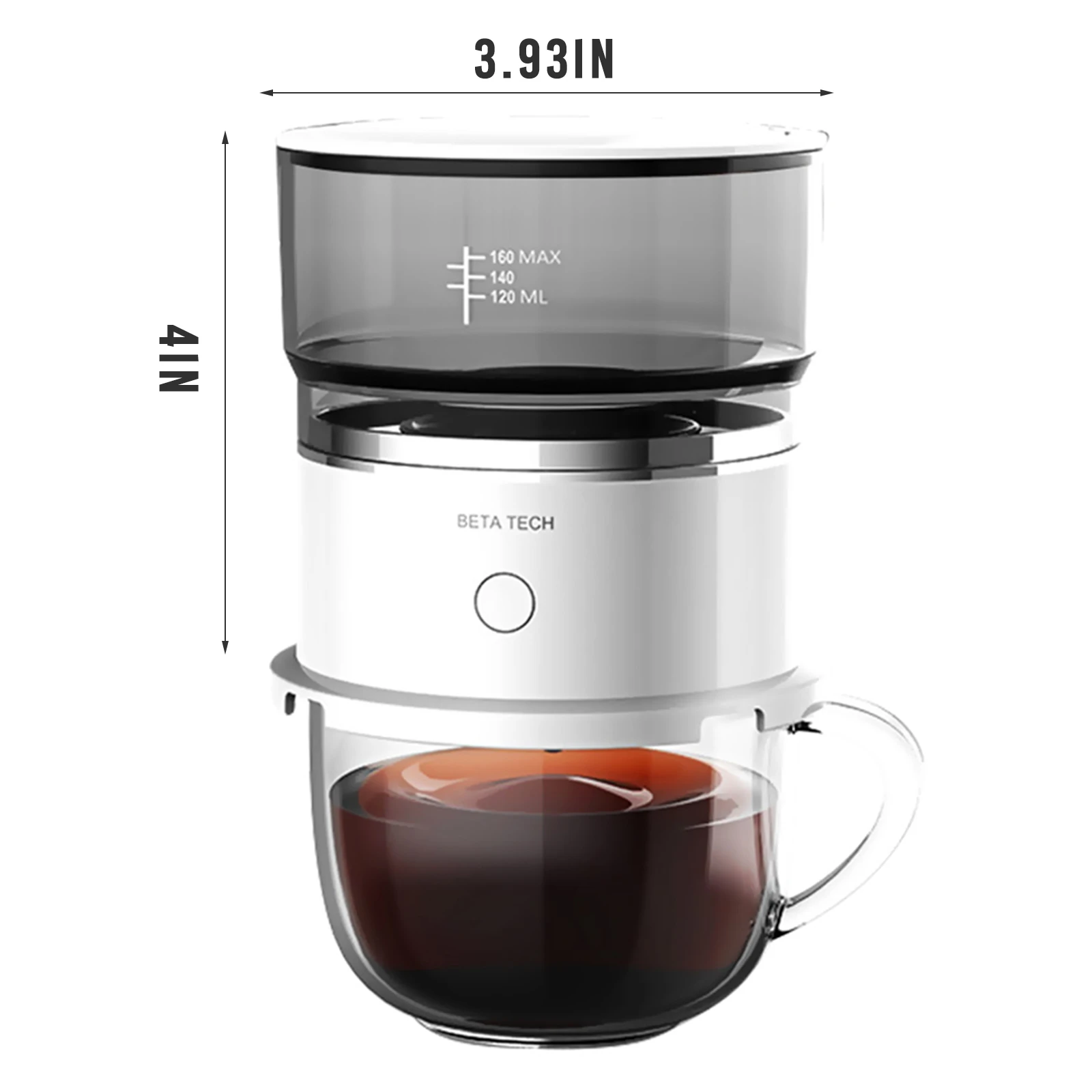 

Portable Coffee Machine Automatic Battery Hand Drip Coffee Maker Machine Coffee Powder Companion Cafetera Espresso Machine Home