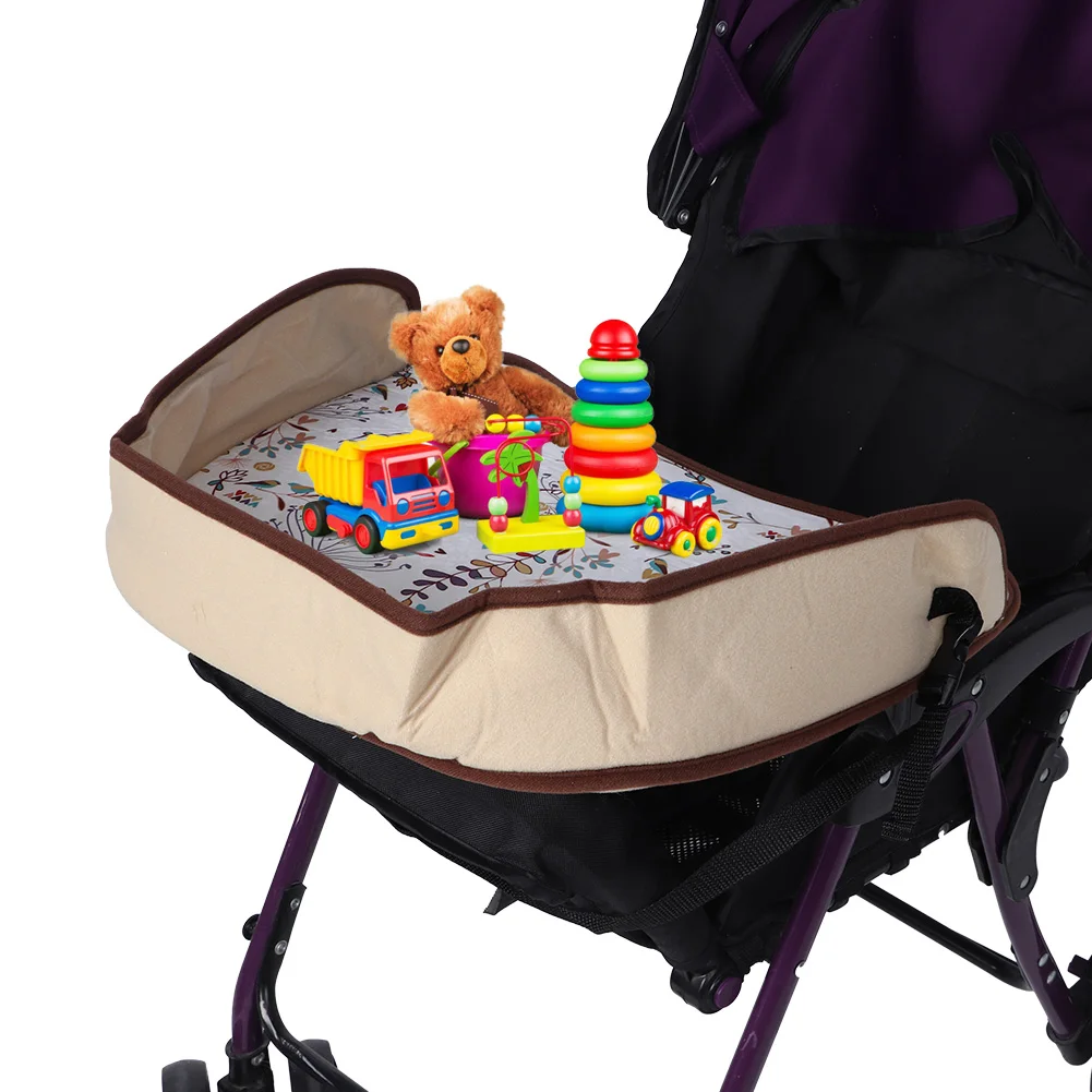 

Baby Car Seat Tray Stroller Kids Toy Food Water Holder Desk Children Portable Table For Car New Child Table Storage Travel Play