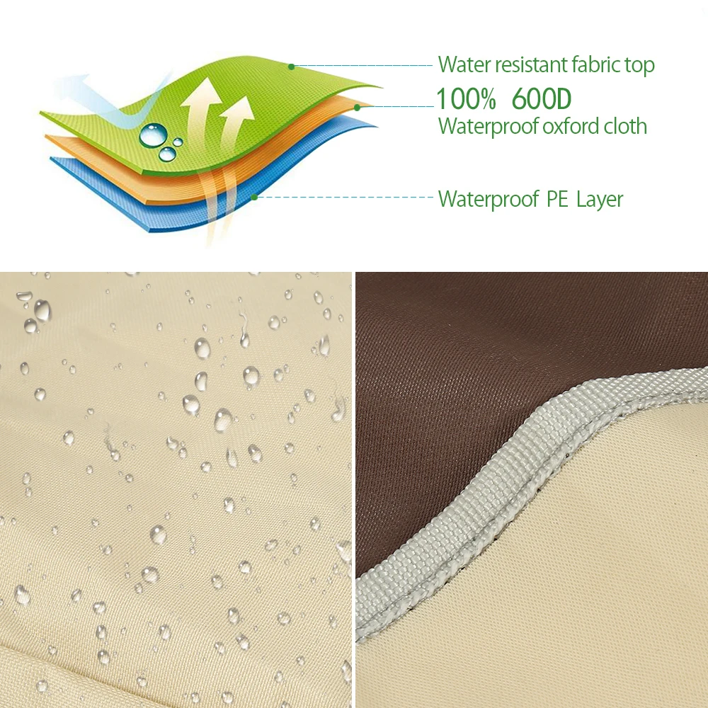 Патио мебель крышка Открытый Двор садовый стул диван водонепроницаемый