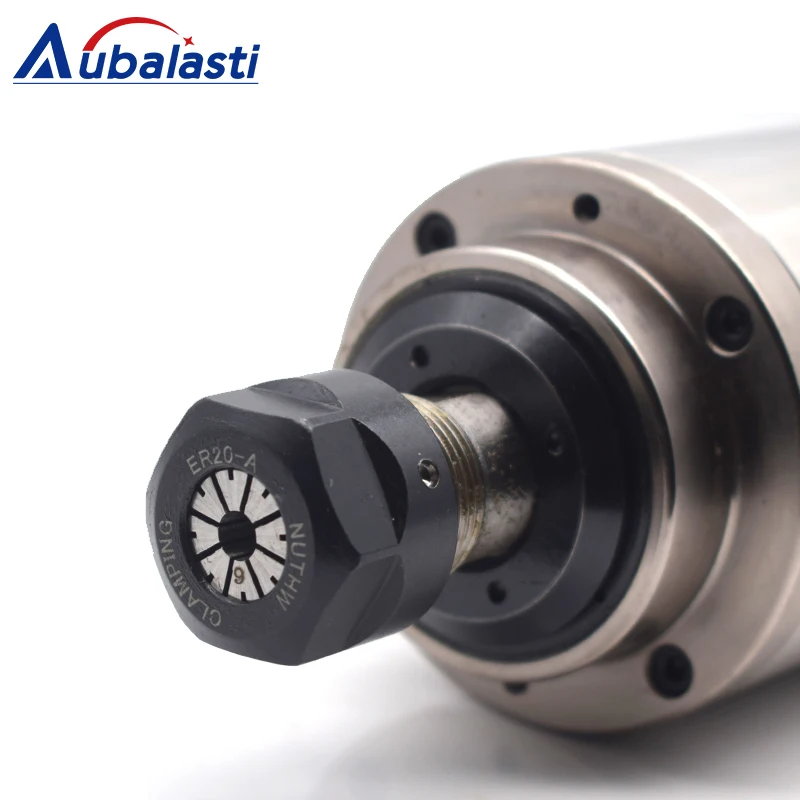 Aubalasti водяного охлаждения шпинделя GDZ 80 1.5KW 2.2KW ER11 ER16 ER20 Напряжение 220V 380V 5A 8A для