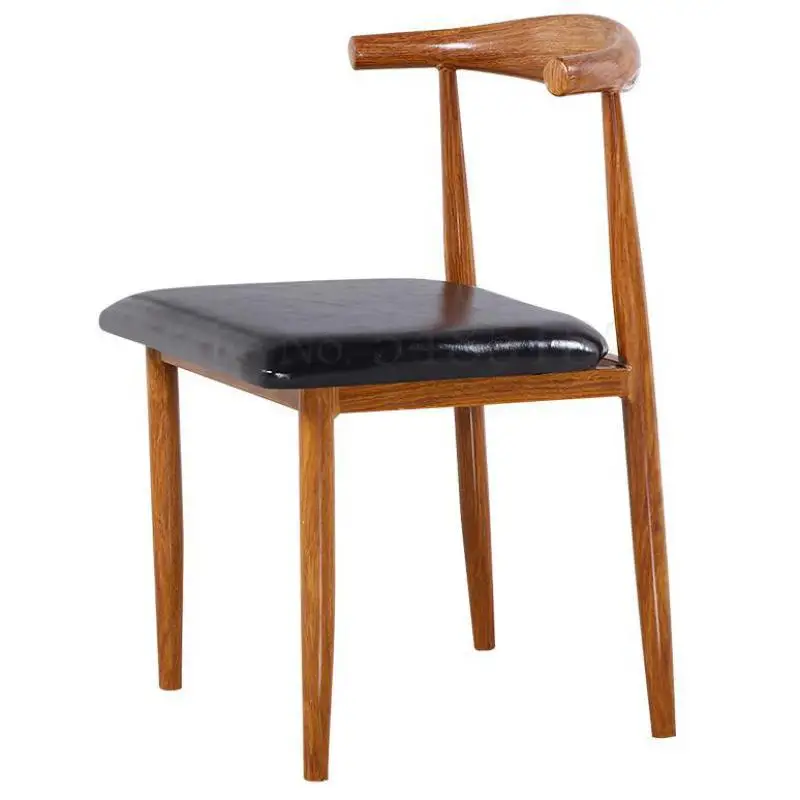 Железный клаксон стул из искусственной древесины журнальный столик и для