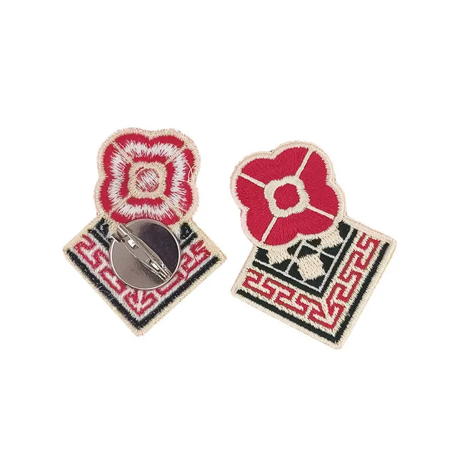 Нашивки для платьев с булавкой одежды производитель бейдж может сделать в