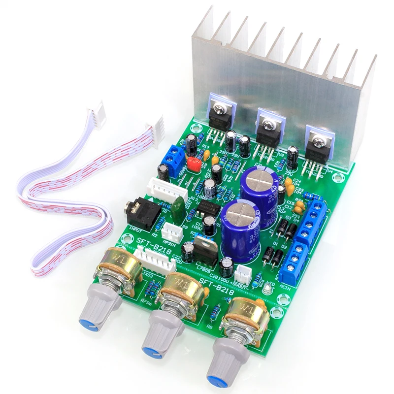 

SOTAMIA TDA2030 Subwoofer 2.1 Amplifier Audio Board 15Wx2+30W Amplificador Power Amplifier Speaker Mini Amp DIY Smart Home