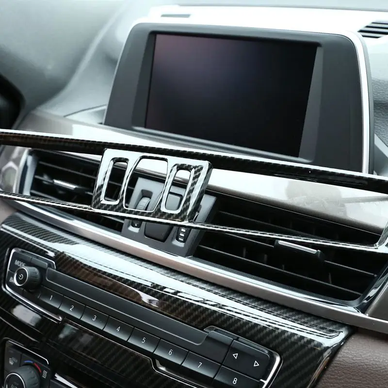 Углеродное волокно для Bmw X1 F48 2016-2018 автомобильные аксессуары Abs пластик