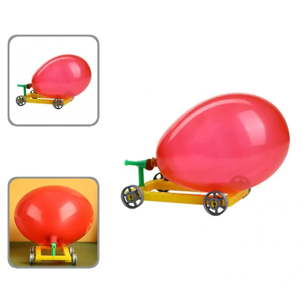 

Balloon Powered Car Creative Detailed Hands-on Ability Science Education Intelligence Balloon Powered Car