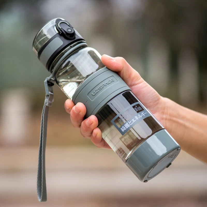

500ml Sport Water Bottle Portable Leak Proof For Sports Travel Space Bike Hiking Plastic Water Bottle Drinkware