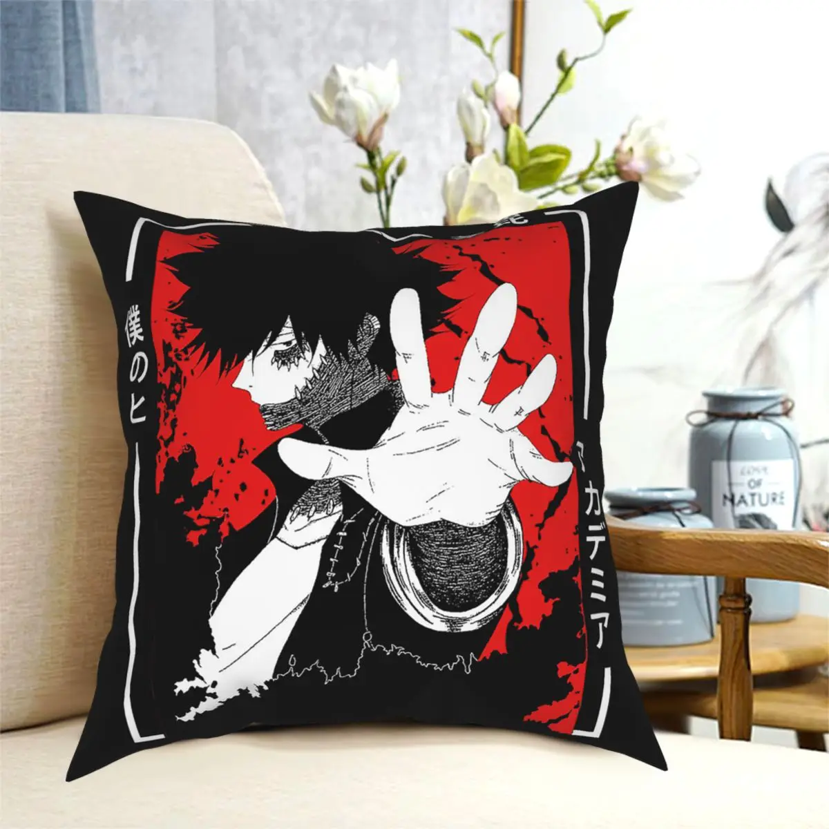 

DABI BOKU NO HERO ACADEMIA BNHA MHA My Hero Academia Pillow Case Cushions for Sofa Creative Pillowcover Home Decor