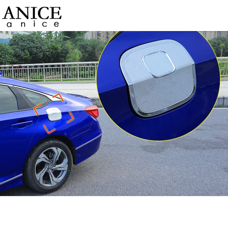 Хромированная крышка наполнителя топливного бака ABS для Honda Accord 2018 2019 2020 |