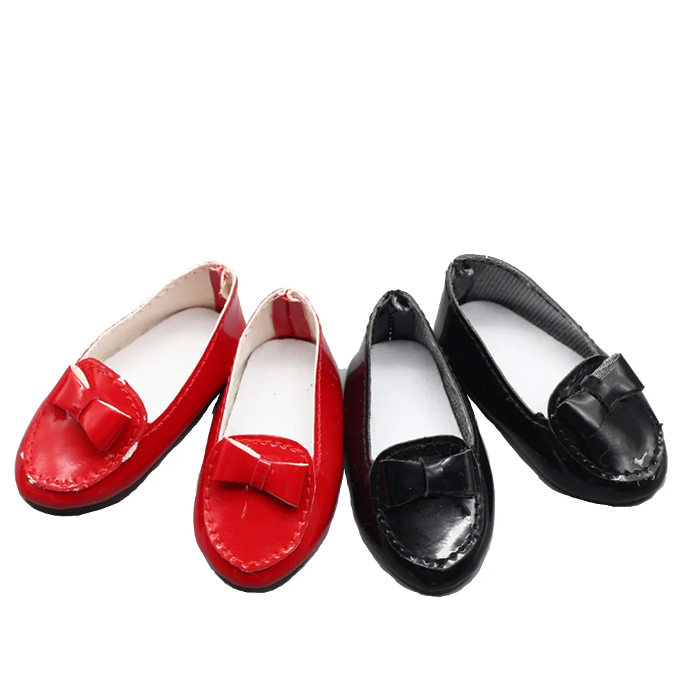 2 Цвета 1 пара стиль экокожа (полиуретан) в кукольном стиле для 16 дюймовый шпилька