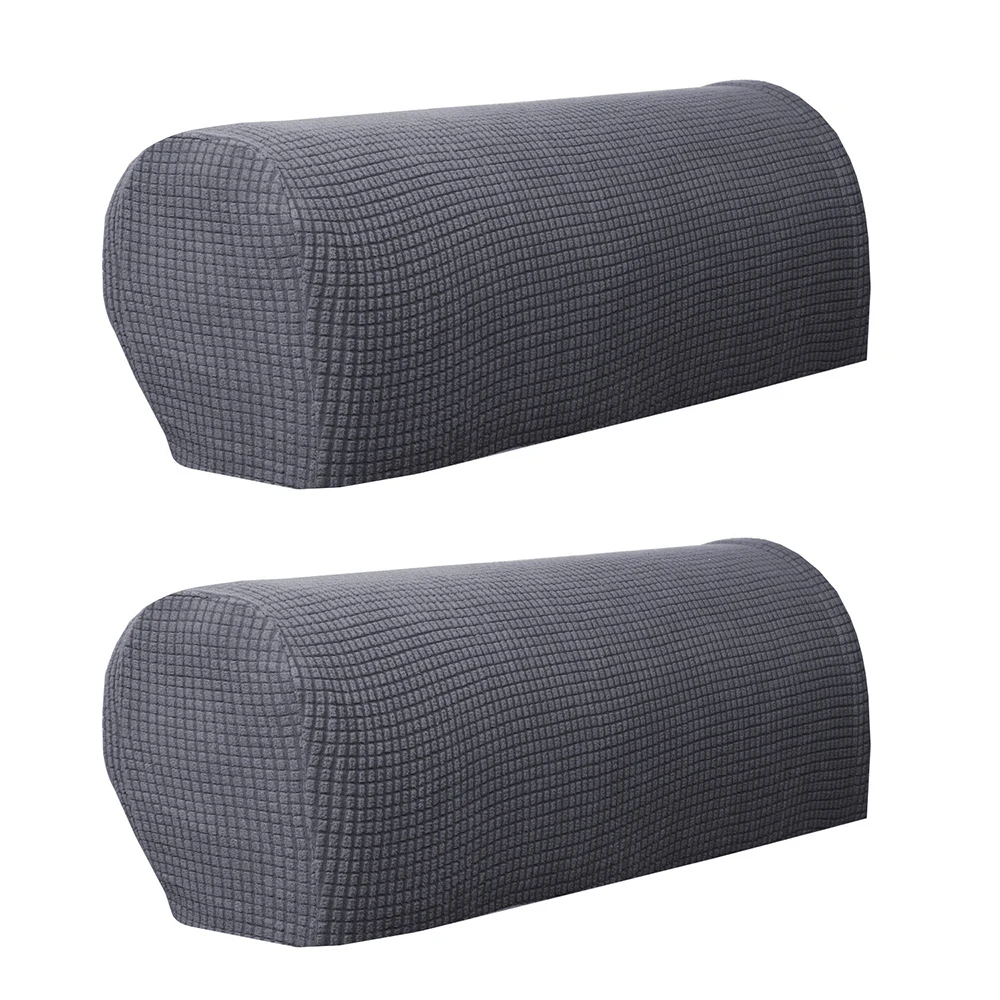 

Non-slip sofa armrest furniture protection cover for fabric and leather sofa 2pcs plus velvet stretch sofa armrest cover