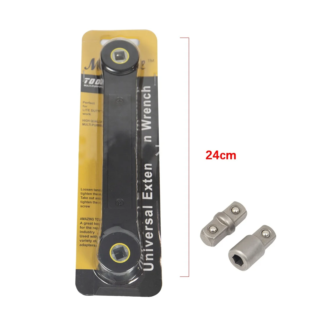 

3/8" Professional Extension Wrench,Screw Nut Wrench Car Tool,Used To Replace Car Parts, House Parts, Etc