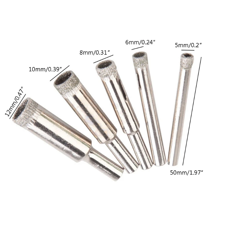 Новинка 2021 сверло из стекла пила для отверстий 5-12 мм буровых блоков банок