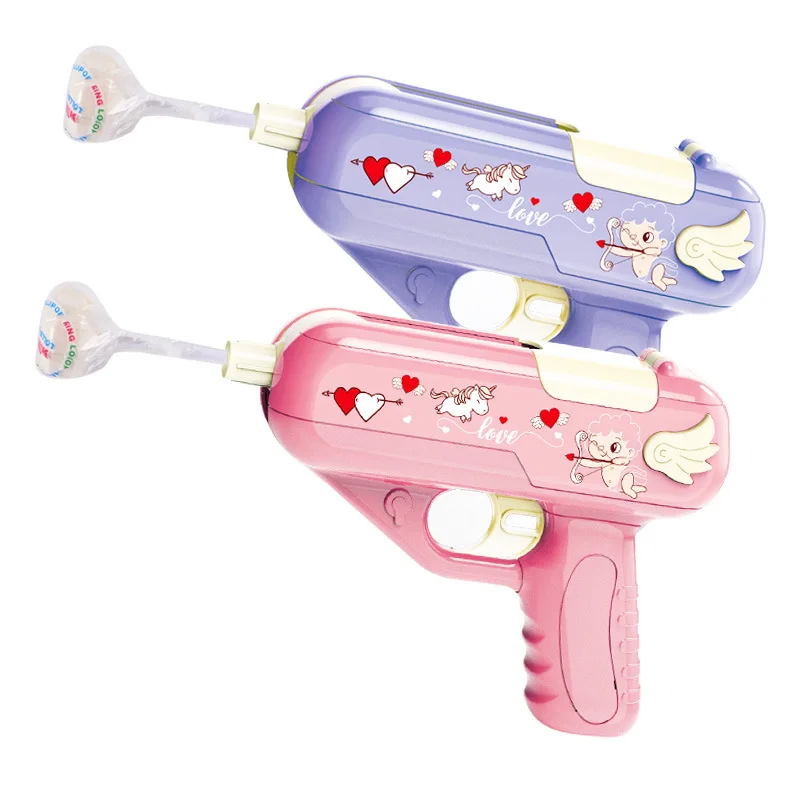 

1PCs Candy Gun Surprise Sugar Lollipop Gun Same Creative Gift for Boy Friend Kids Children Toy Girl Friend Gift Sweet Toys