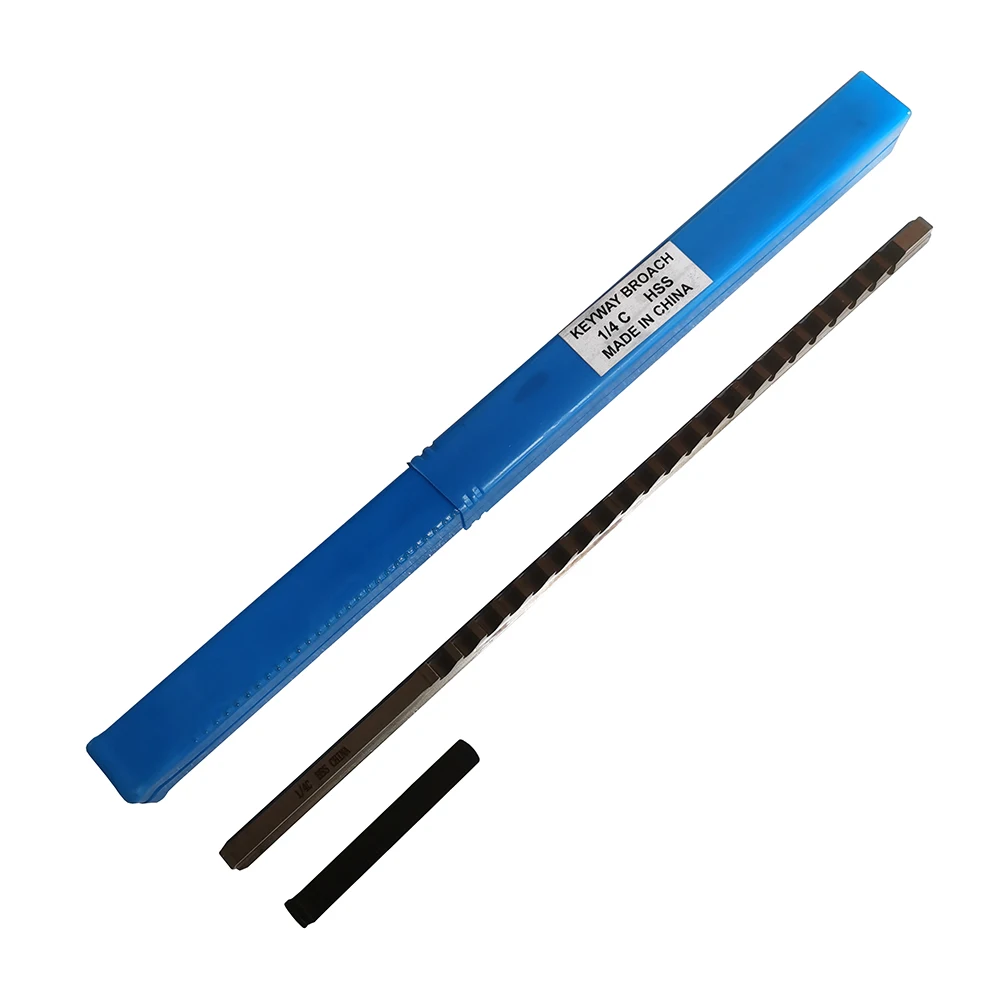 1/4 C Push-Type Keyway Broach Inch Size HSS Cutting Cutter CNC Machine Tool New | Инструменты